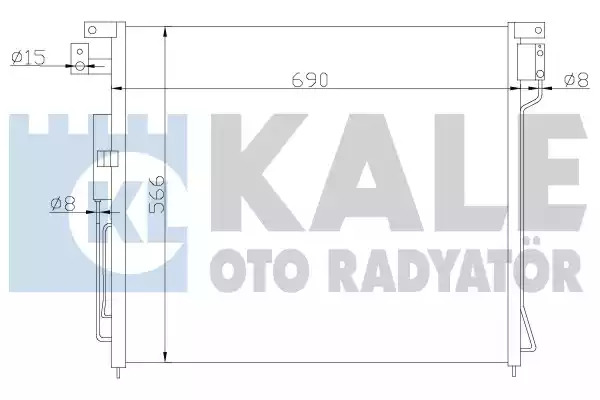 Конденсатор KALE OTO RADYATÖR 393200