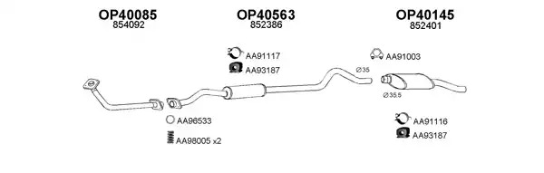 Ремкомплект ERT 400121