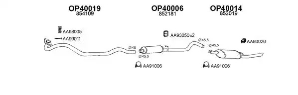 Ремкомплект ERT 400238