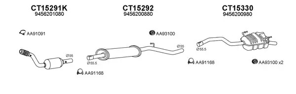 Тормозной диск ATE 24.0130-0107.1 (430107)