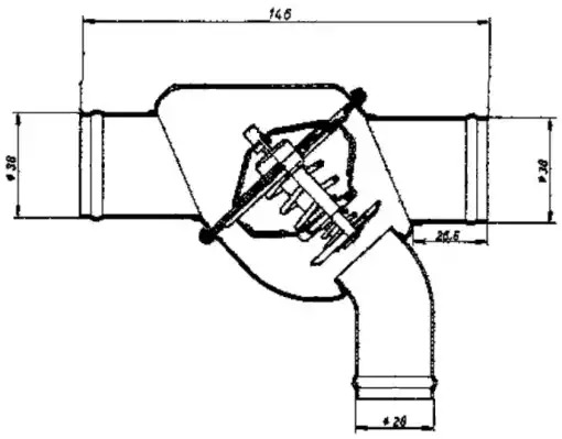 Диск сцепления KAWE 4375