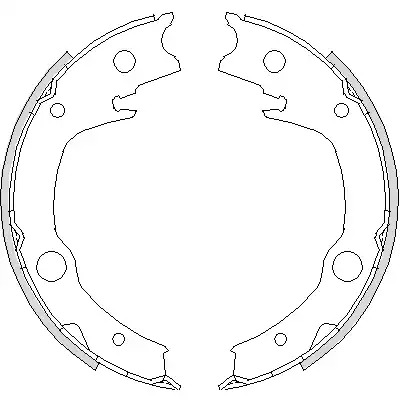 Комлект тормозных накладок WOKING Z4729.00 (ZSA472900)