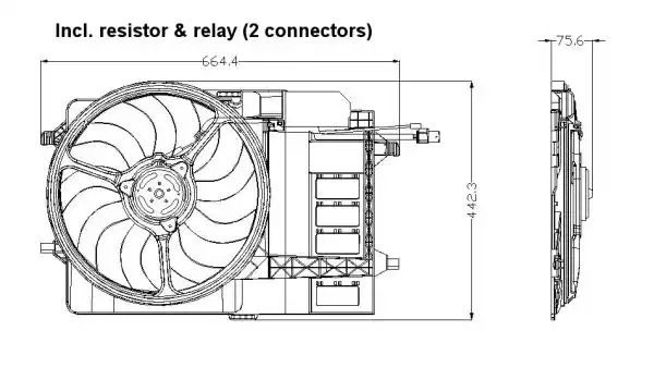 Вентилятор NRF 47302