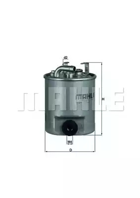 Фильтр KNECHT KL 195 (76543672)