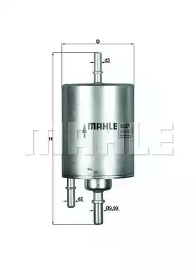 Фильтр MAHLE ORIGINAL KL 571 (70364455)