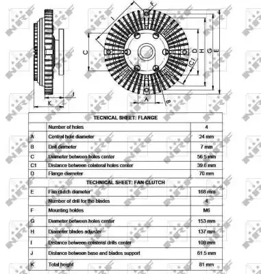 Сцепление NRF 49547