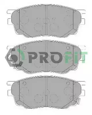 Комплект тормозных колодок PROFIT 5000-1707