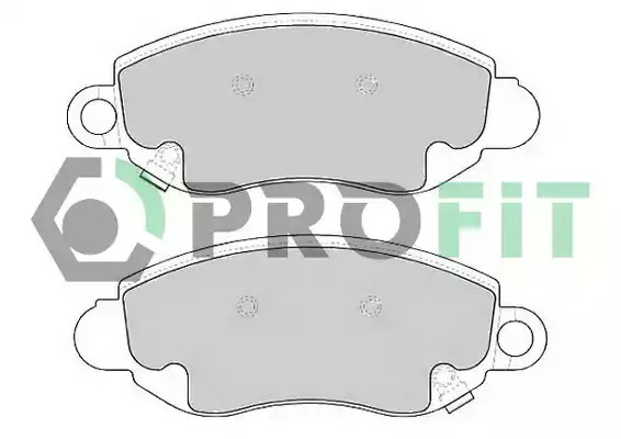 Комплект тормозных колодок PROFIT 5000-1881
