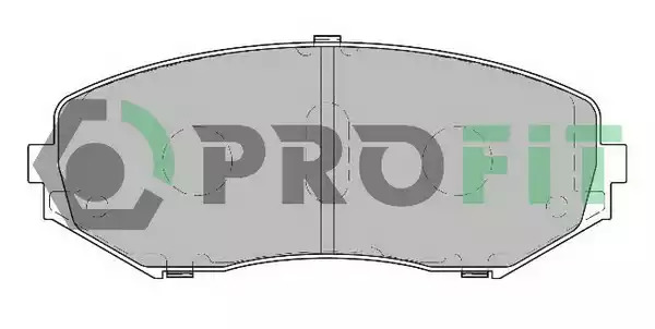 Комплект тормозных колодок PROFIT 5000-2017