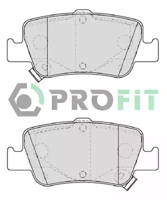 Комплект тормозных колодок PROFIT 5000-4048