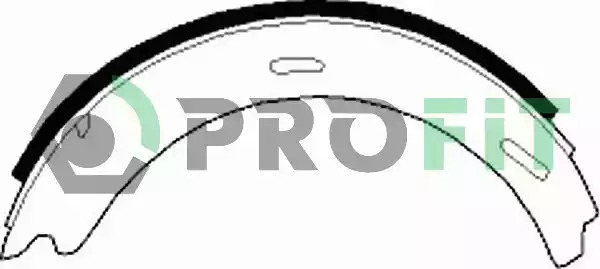 Комлект тормозных накладок PROFIT 5001-0196