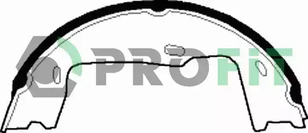 Комлект тормозных накладок PROFIT 5001-0227