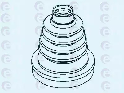 Комплект пыльника ERT 500407T