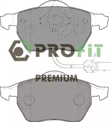 Комплект тормозных колодок PROFIT 5005-1717