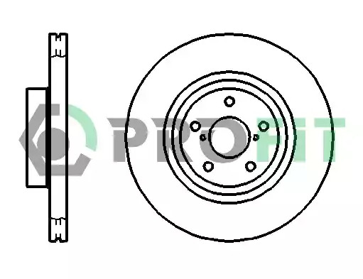 Тормозной диск PROFIT 5010-1175