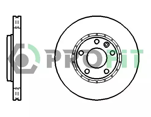 Тормозной диск PROFIT 5010-1204