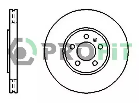 Тормозной диск PROFIT 5010-1221