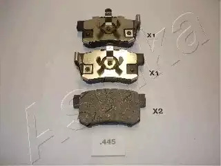 Комплект тормозных колодок ASHIKA 51-04-445