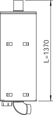 Шарнирный кронштейн BIRTH 51300