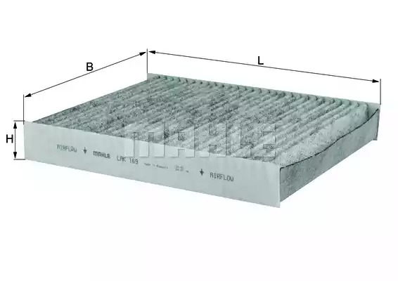 Фильтр KNECHT LAK 169 (76888424)