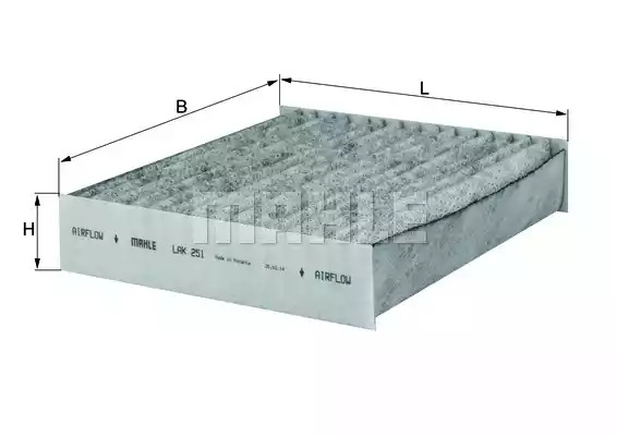 Фильтр KNECHT LAK 251 (76886568)