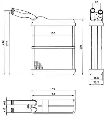 Теплообменник NRF 52134