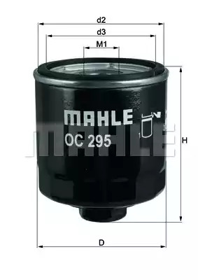 Фильтр MAHLE ORIGINAL OC 295 (79893587)
