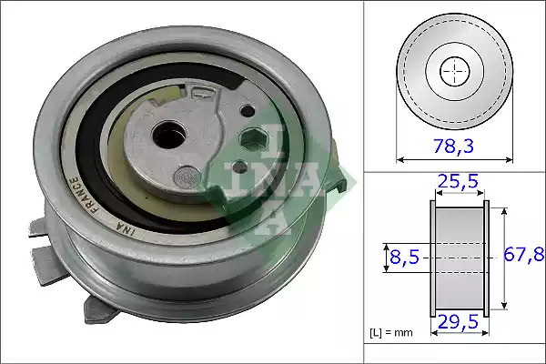 Ролик INA 531 0825 10