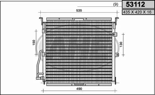 Теплообменник NRF 53112