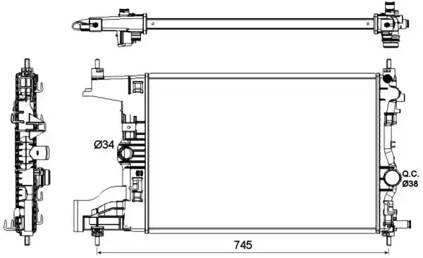 Теплообменник NRF 53142