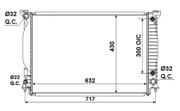 Теплообменник NRF 53190