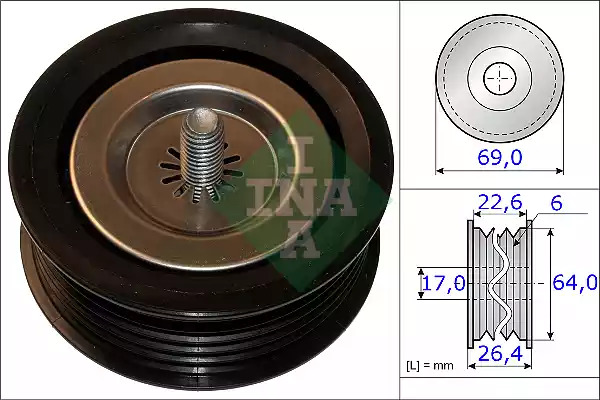 Ролик INA 532 0671 10