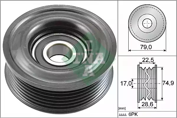 Ролик INA 532 0721 10