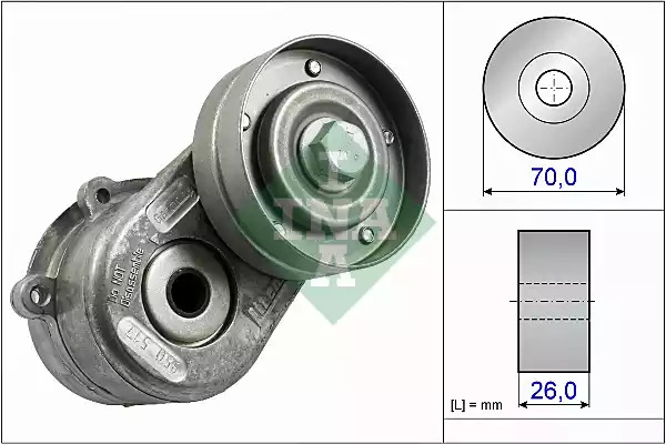 Натяжная планка INA 534 0448 10