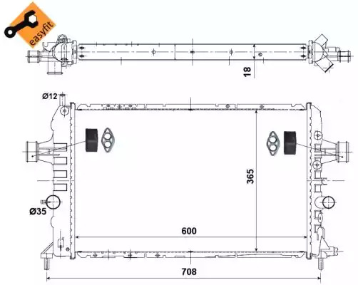 Теплообменник NRF 53442