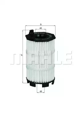 Фильтр KNECHT OX 350/4D (70523724, OX 350/4D ECO)