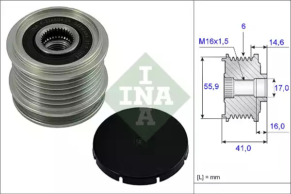 Механизм свободного хода INA 535 0010 10