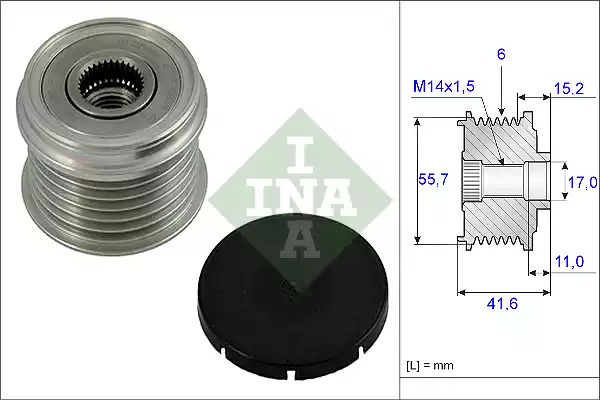 Механизм свободного хода INA 535 0024 10