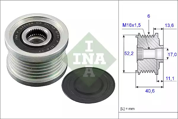 Механизм свободного хода INA 535 0044 10