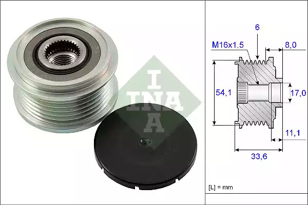 Механизм свободного хода INA 535 0059 10