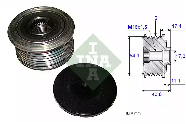 Механизм свободного хода INA 535 0089 10