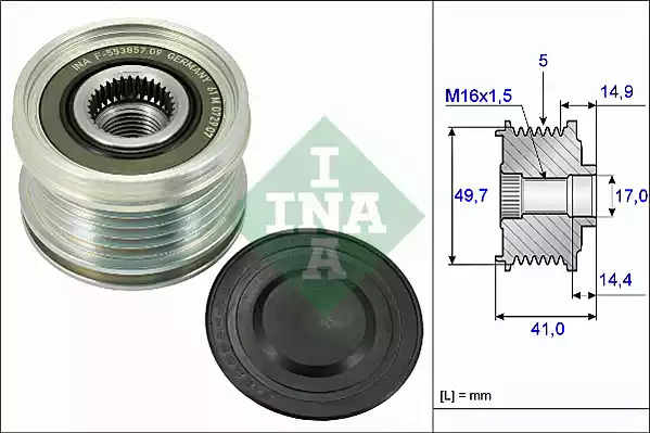 Механизм свободного хода INA 535 0101 10