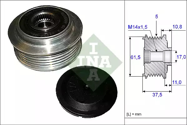 Механизм свободного хода INA 535 0107 10