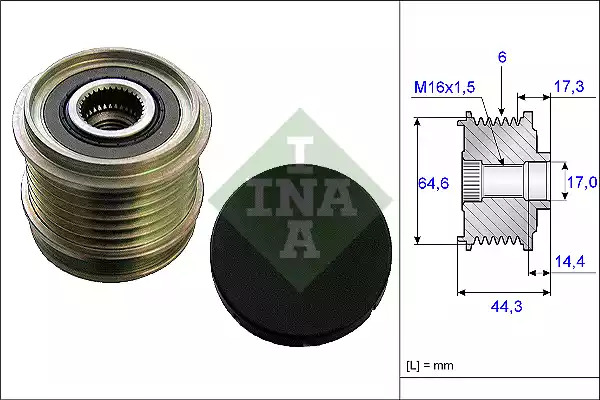 Механизм свободного хода INA 535 0130 10