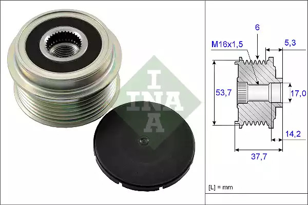 Механизм свободного хода INA 535 0132 10