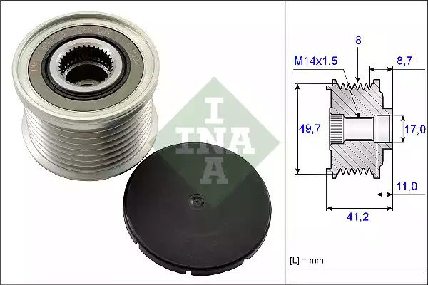 Механизм свободного хода INA 535 0141 10