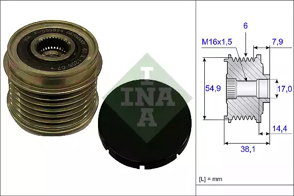 Механизм свободного хода INA 535 0176 10