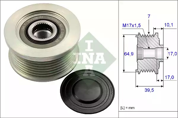 Механизм свободного хода INA 535 0177 10