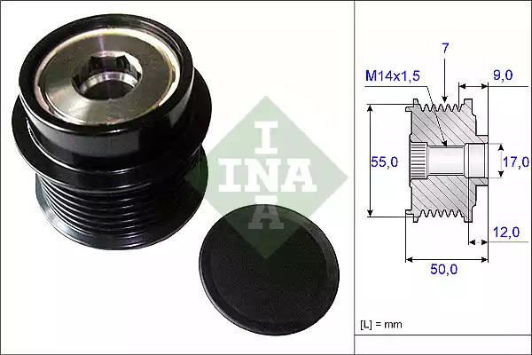 Механизм свободного хода INA 535 0198 10