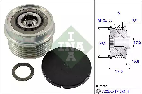 Механизм свободного хода INA 535 0223 10